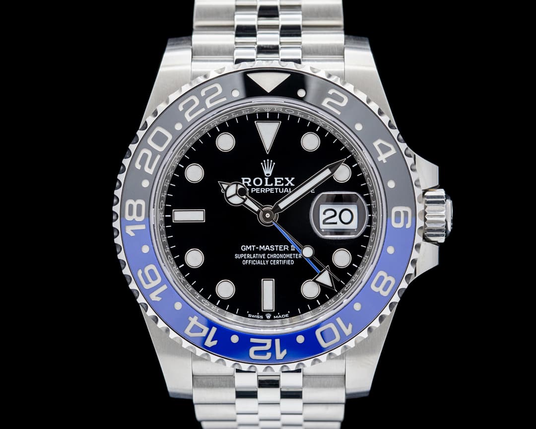 Rolex GMT Master II 126710BLNR "Batman" SS Jubilee Black Dial 2024