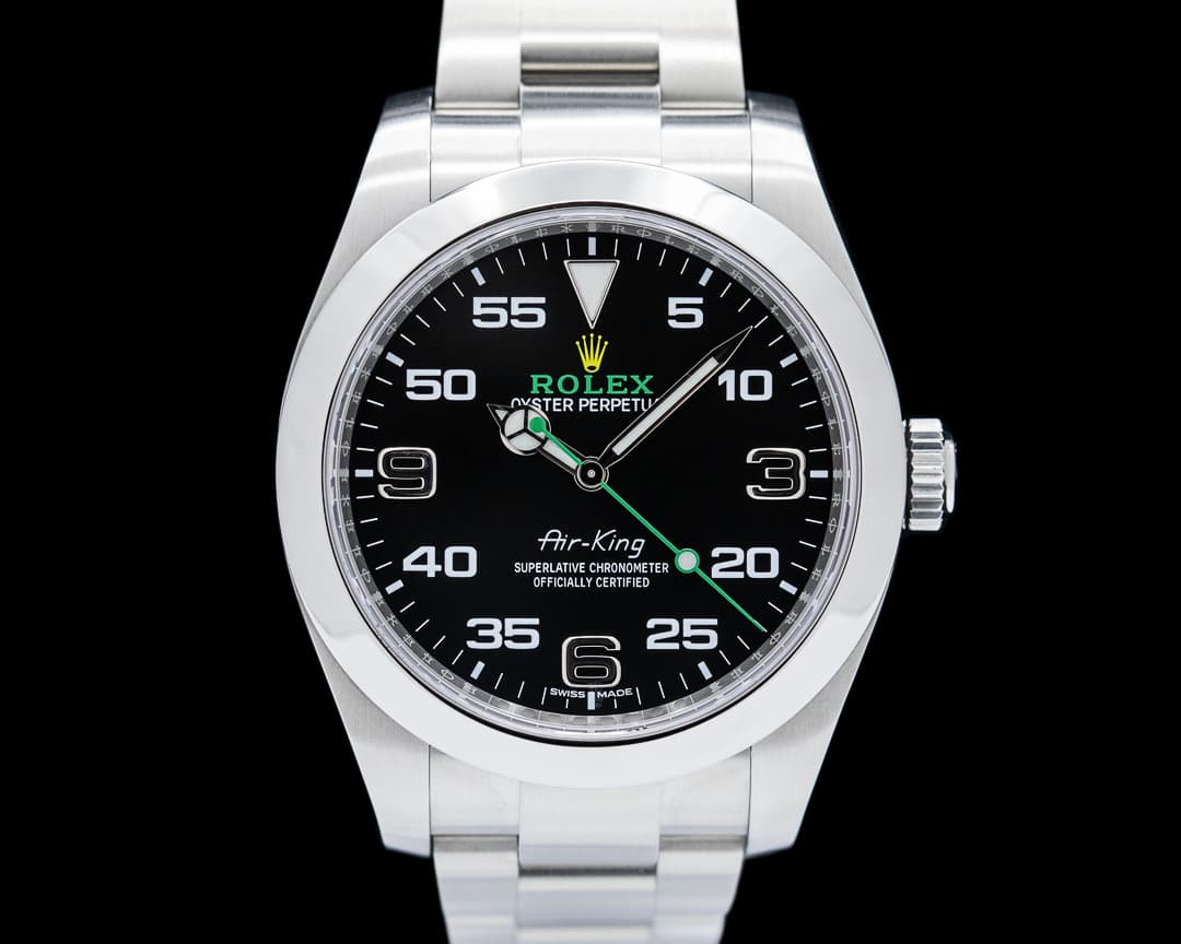 Rolex Air King 116900 SS Black Dial