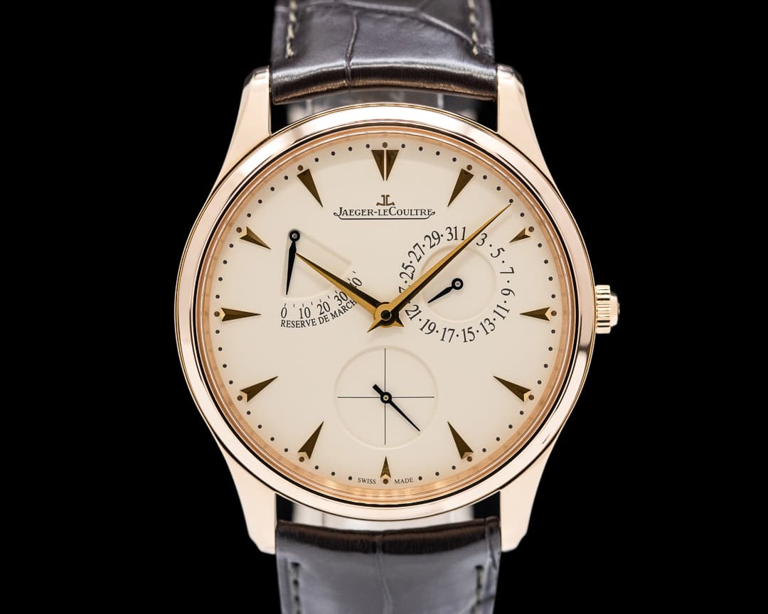 Jaeger LeCoultre Master Ultra Thin Réserve de Marche 18K Rose Gold