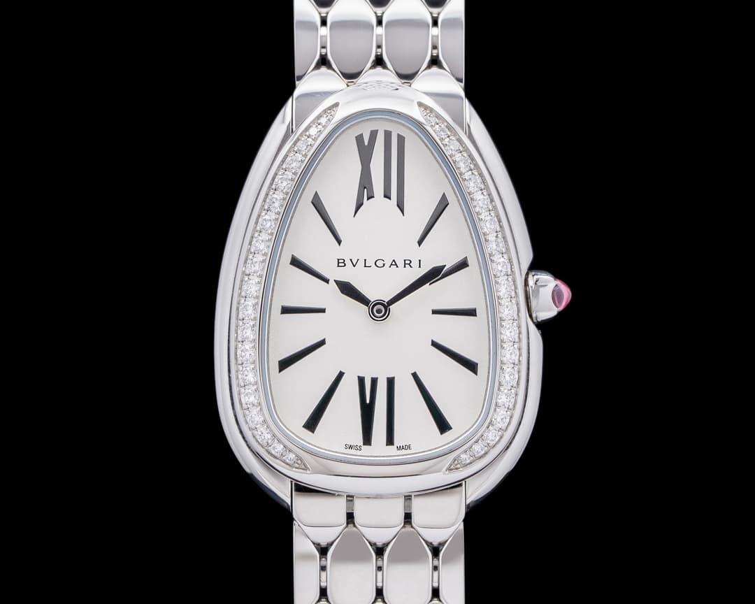 Bulgari Serpenti Seduttori 33MM SS White Dial