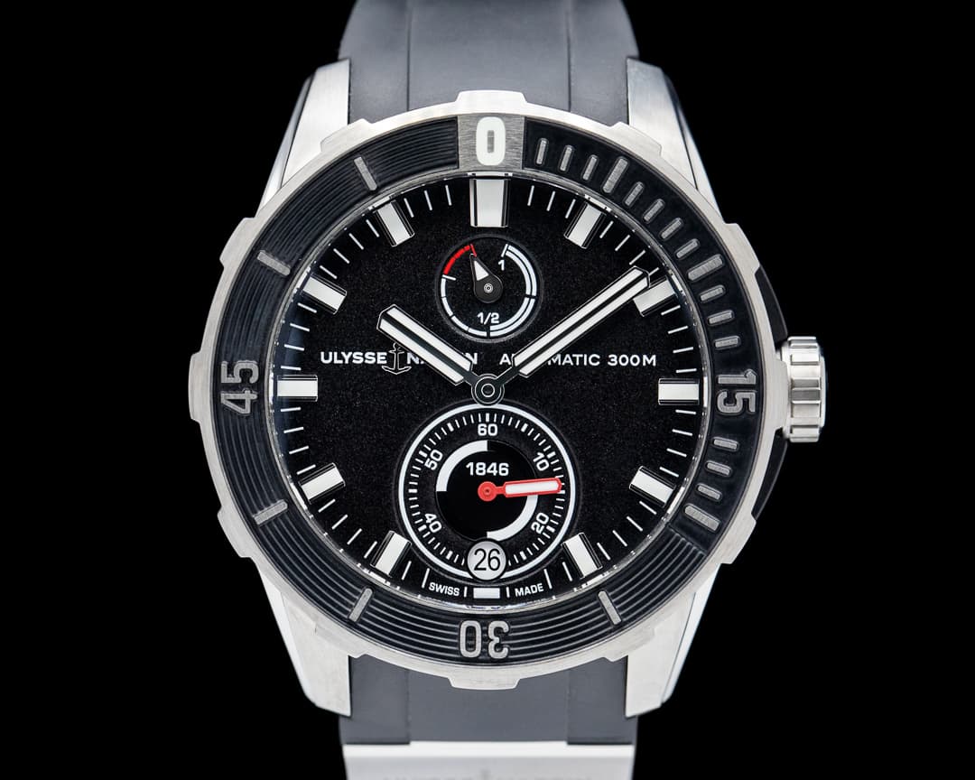 Ulysse Nardin Diver Chronometer 44MM Titanium Black Dial