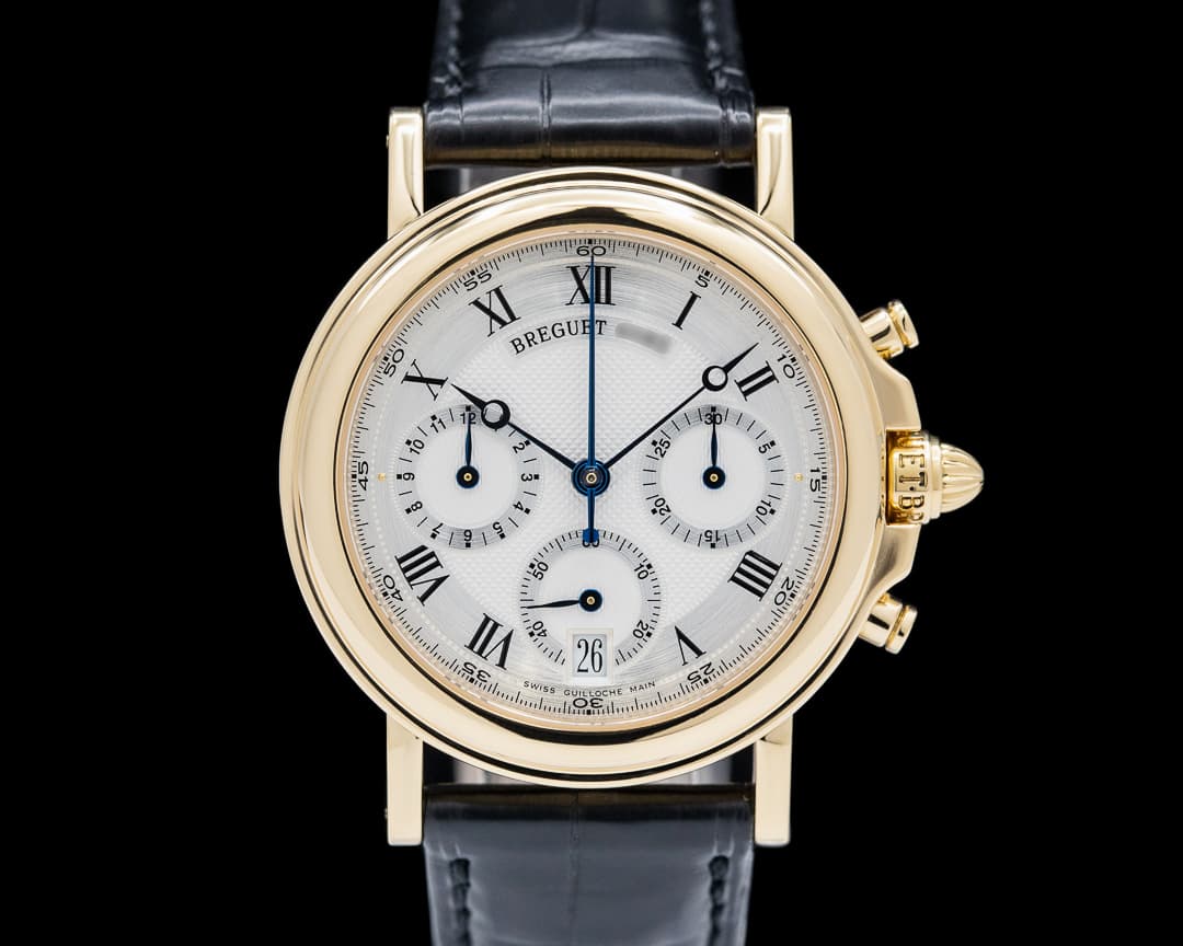 Breguet Marine Chronograph 18K Yellow Gold