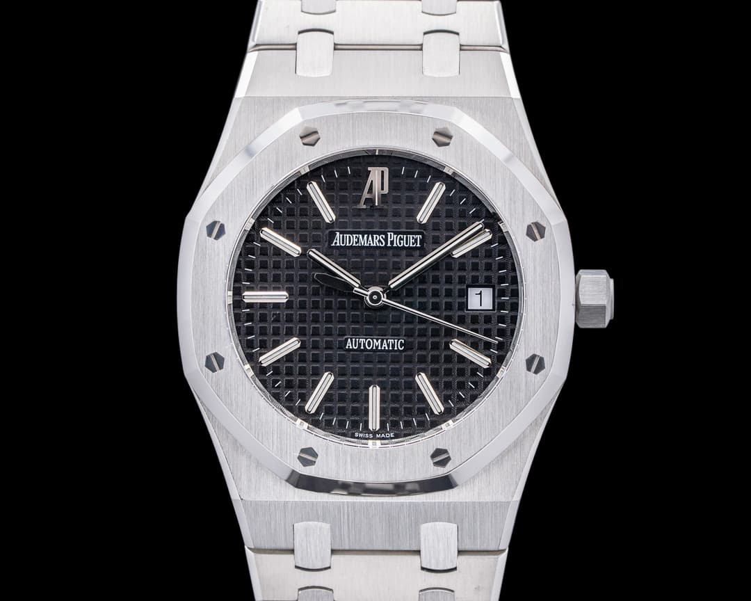 Audemars Piguet 15300ST Royal Oak SS Black Dial
