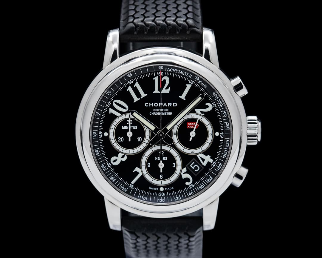 Chopard Mille Miglia Classic Chronograph SS Black Dial
