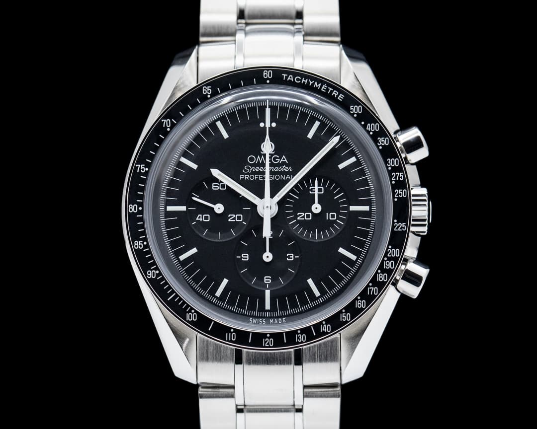 Omega Speedmaster Professional SS Black Dial