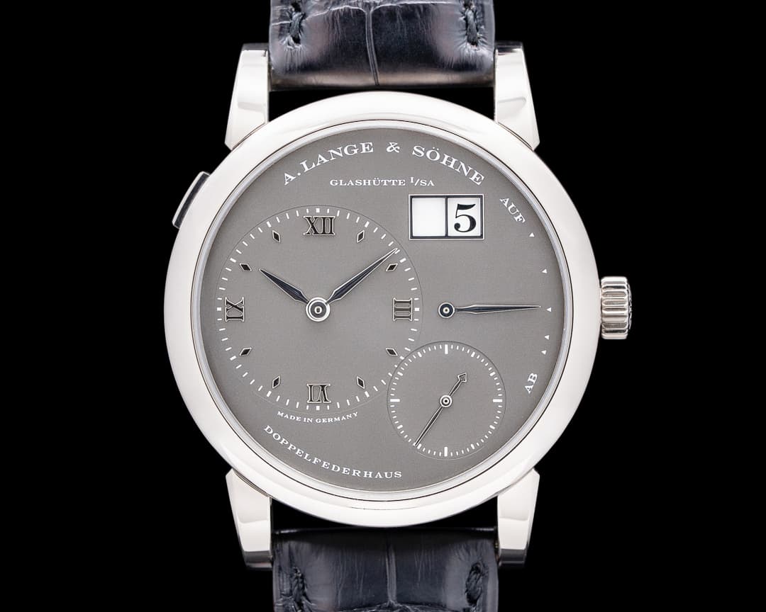 A. Lange & Söhne Lange 1 101.030 18K White Gold Gray Slate Dial