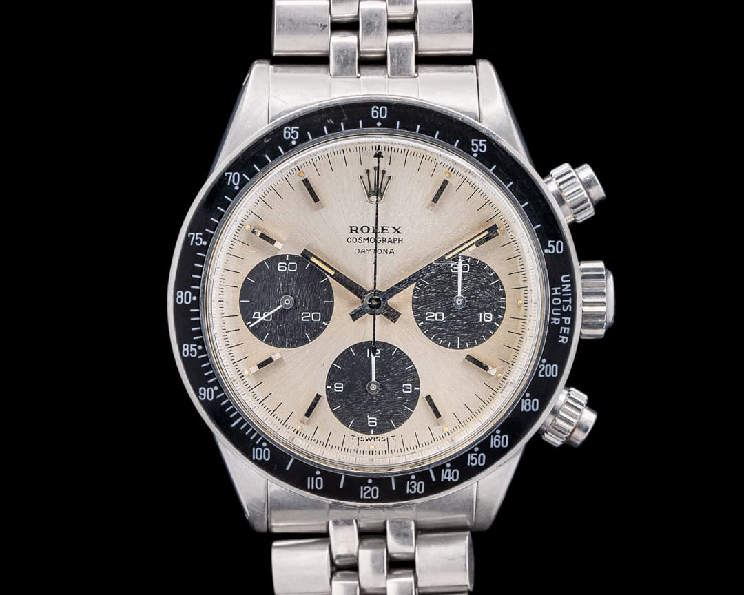 Rolex Daytona 6240 RARE "Floating Small Daytona" SS C. 1966
