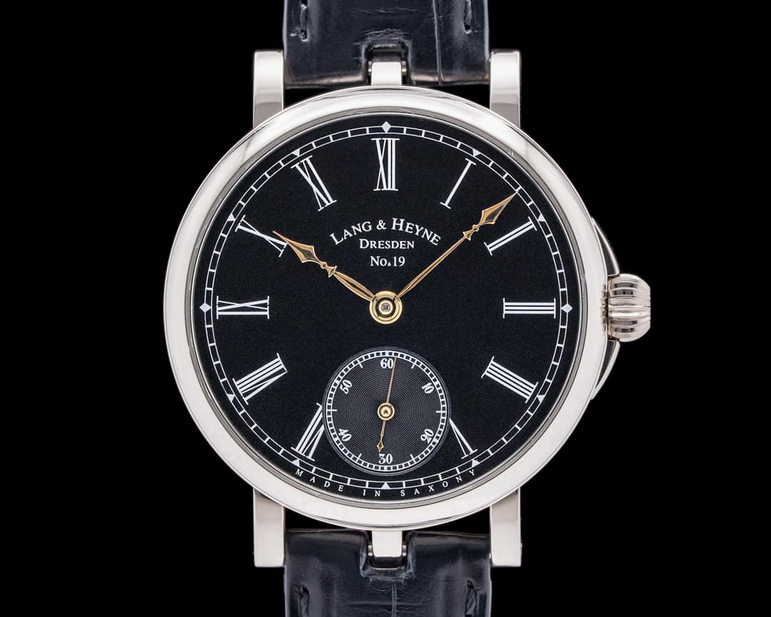 Lang & Heyne Friedrich III SS Black Dial