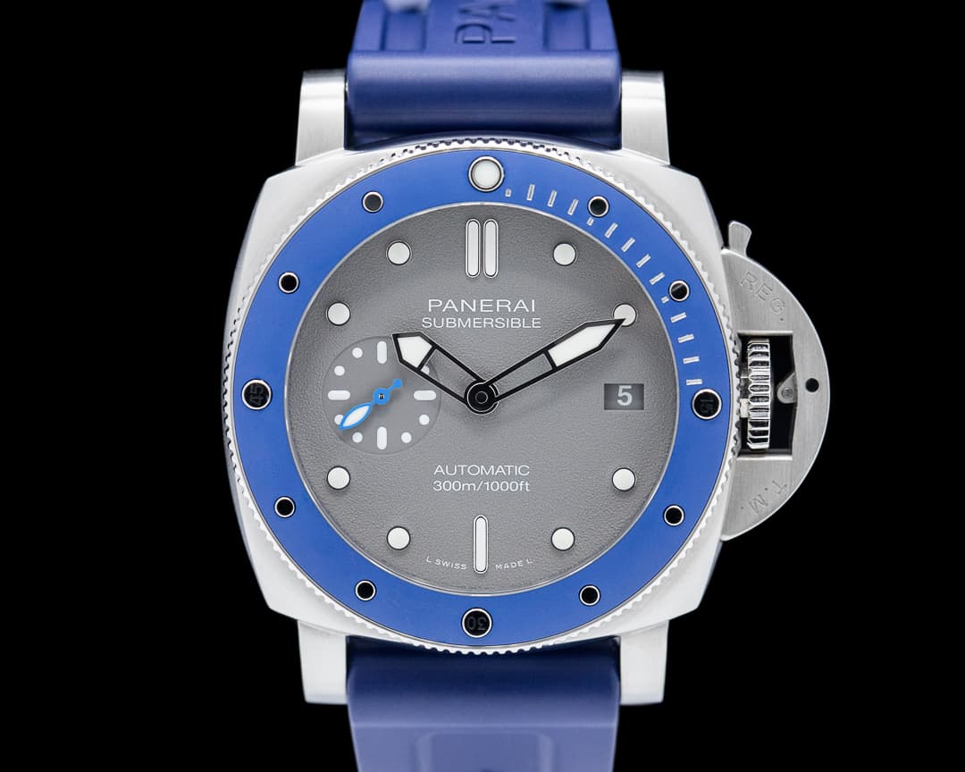 Panerai Luminor Submersible 42MM SS Gray Dial