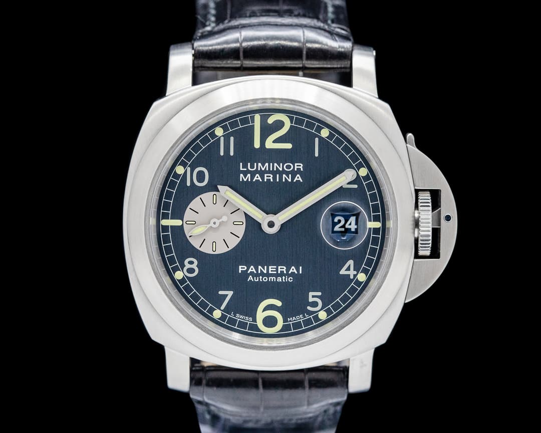 Panerai PAM00086 Luminor Marina Automatic SS Anthracite Dial