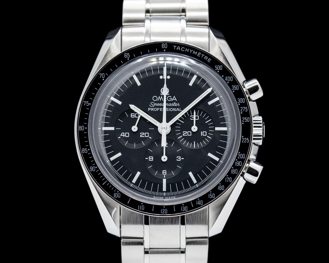Omega Speedmaster Professional SS Black Dial