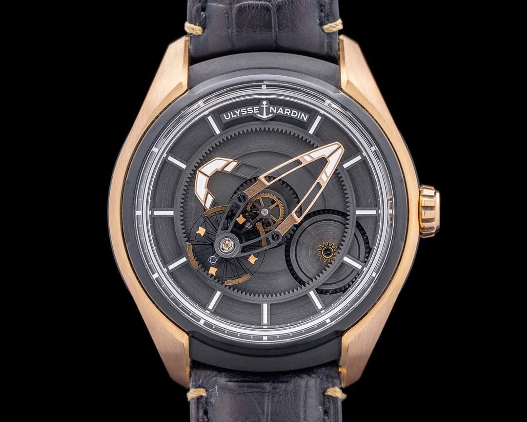 Ulysse Nardin Freak X 18K Rose Gold Black Dial