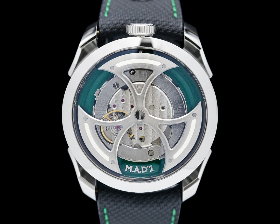 MB&F M.A.D 1 SS Green Dial