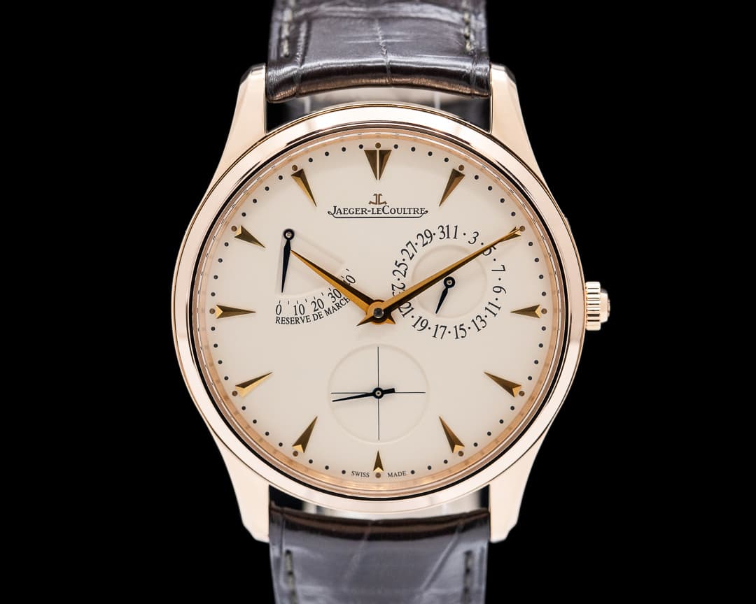 Jaeger LeCoultre Master Ultra Thin Réserve de Marche 18K Rose Gold