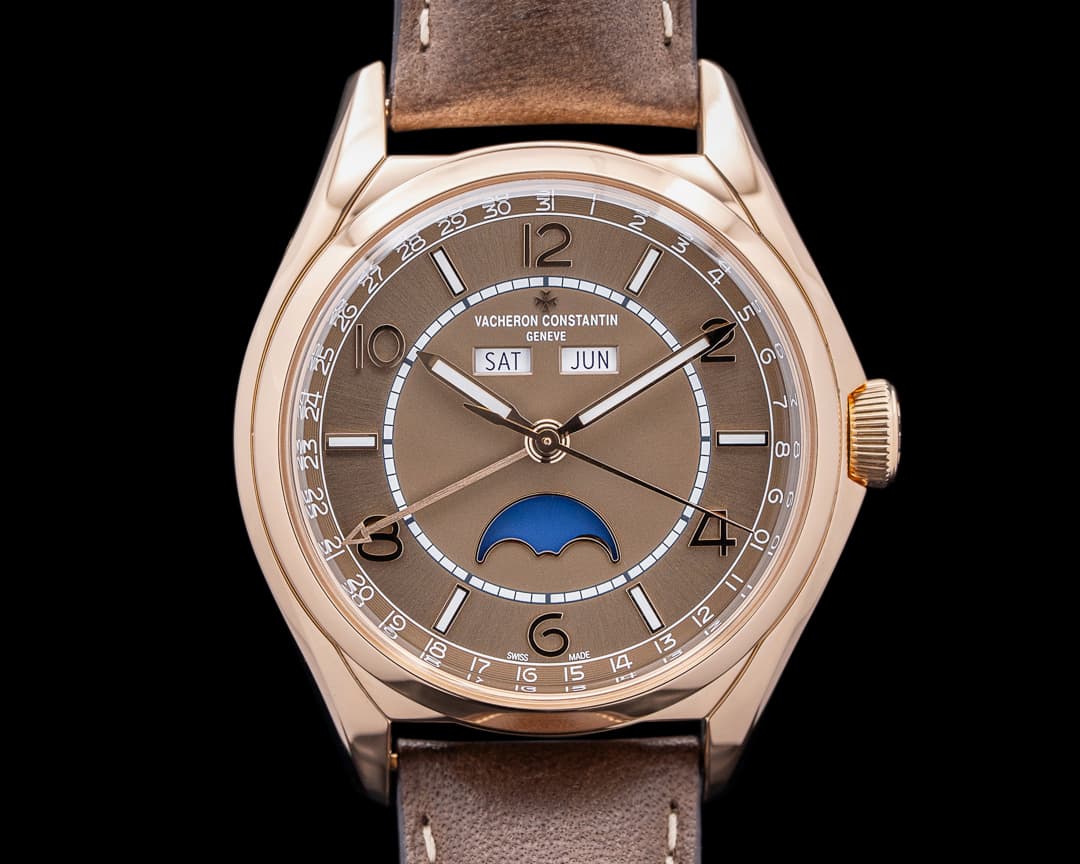 Vacheron Constantin Fiftysix Complete Calendar SS Brown Dial