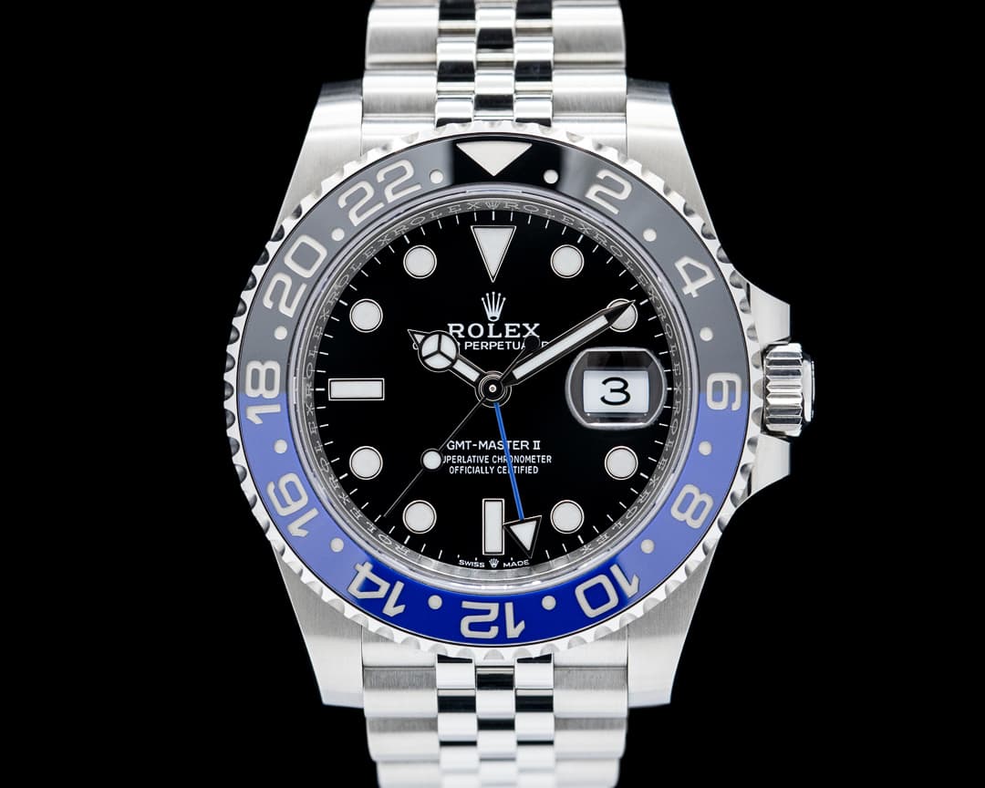 Rolex GMT Master II 126710BLNR "Batman" SS Jubilee Black Dial 2024