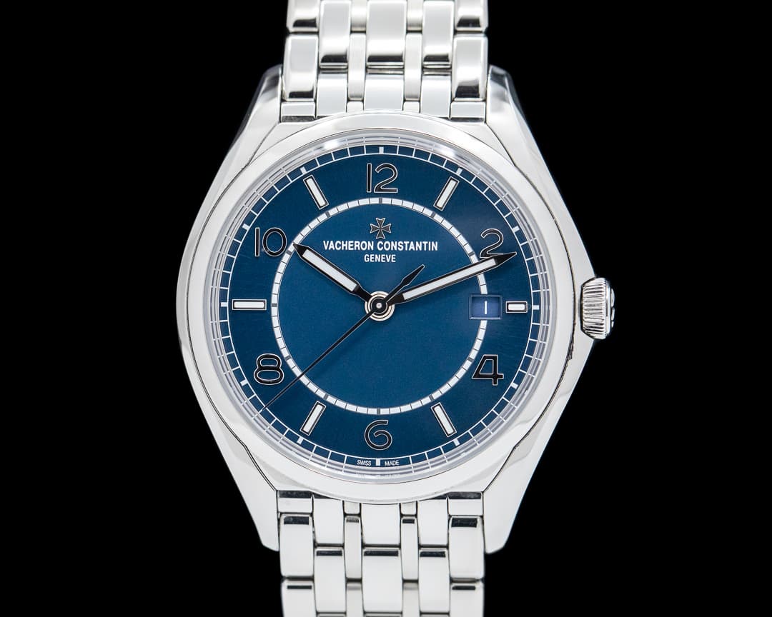 Vacheron Constantin 4600E Fifty-Six Self Winding SS Blue Dial