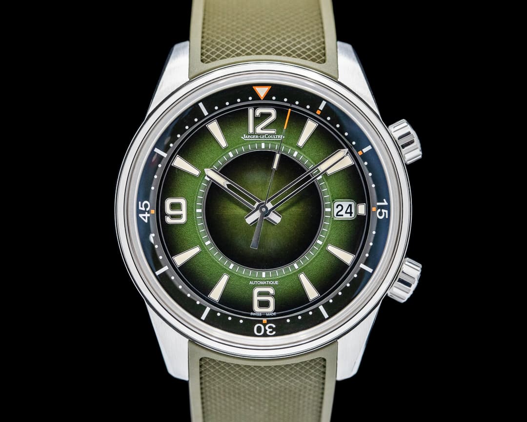 Jaeger LeCoultre Polaris Date SS Green Dial