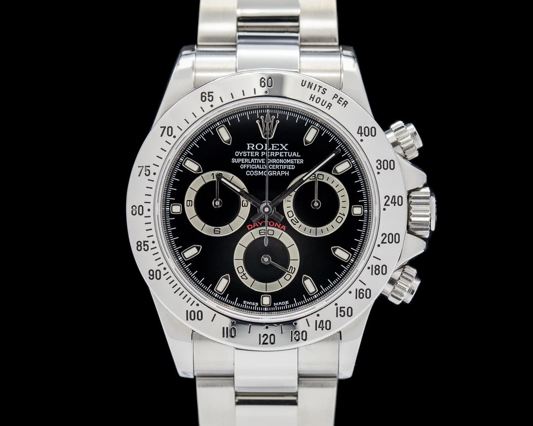 Rolex Daytona 116520 SS Black Dial