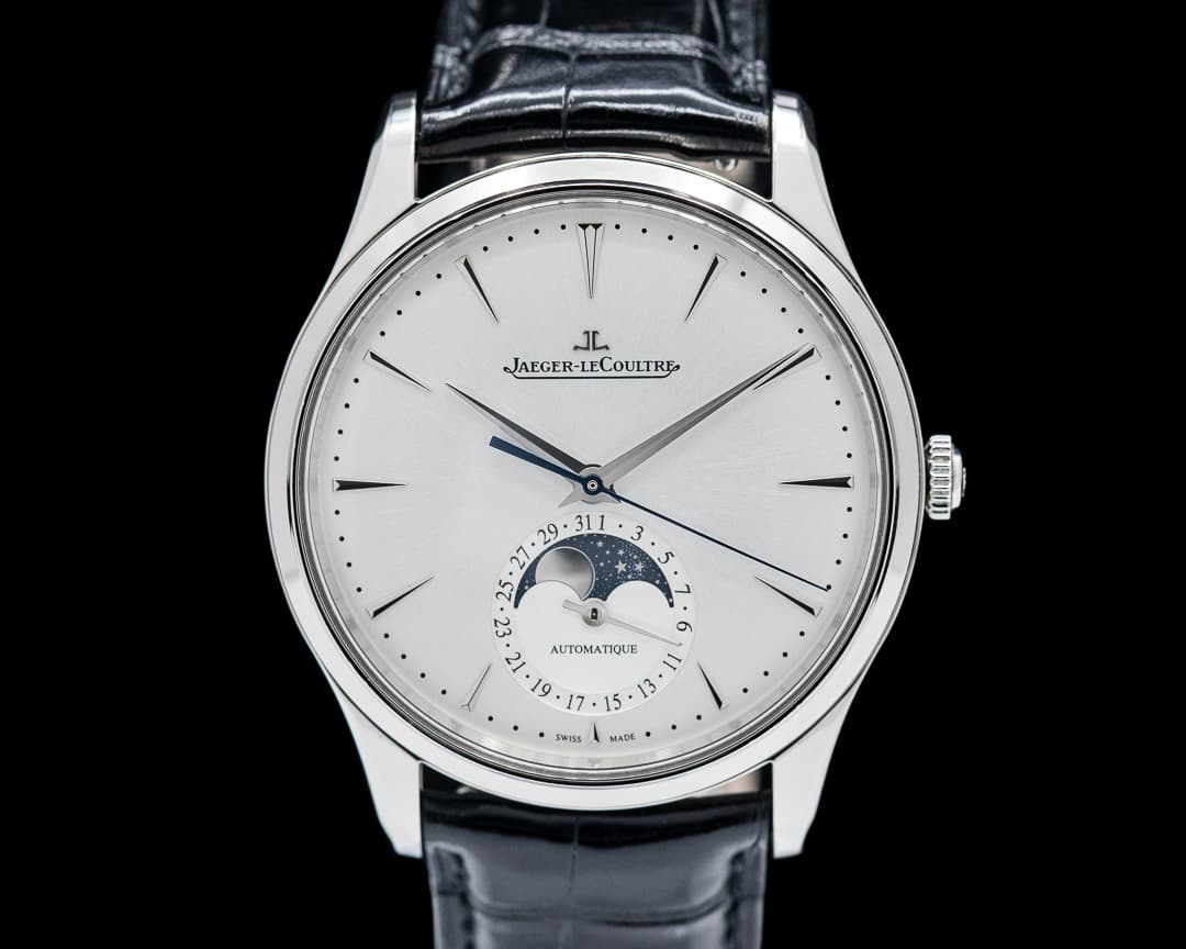 Jaeger LeCoultre Master Ultra Thin Moon SS Silver Dial