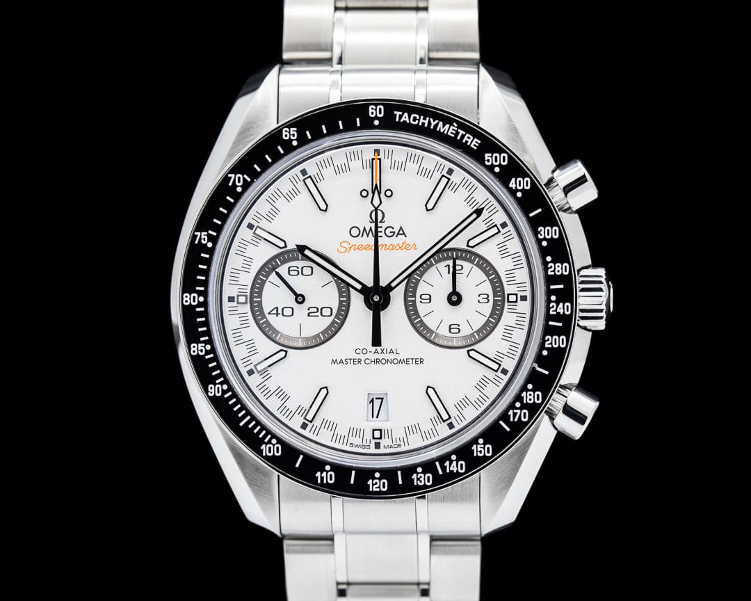 Omega Speedmaster Racing Co-Axial Master Chronometer SS White Dial