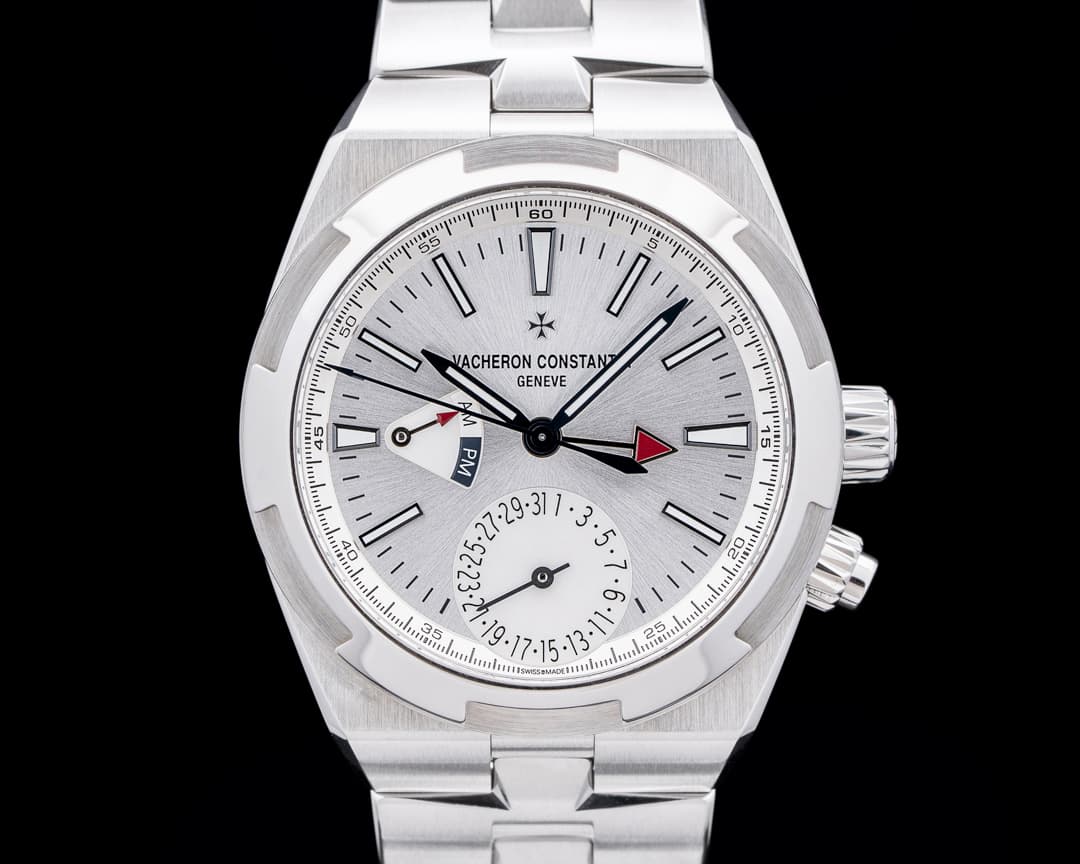 Vacheron Constantin 7900V Overseas Dual Time SS Silver Dial