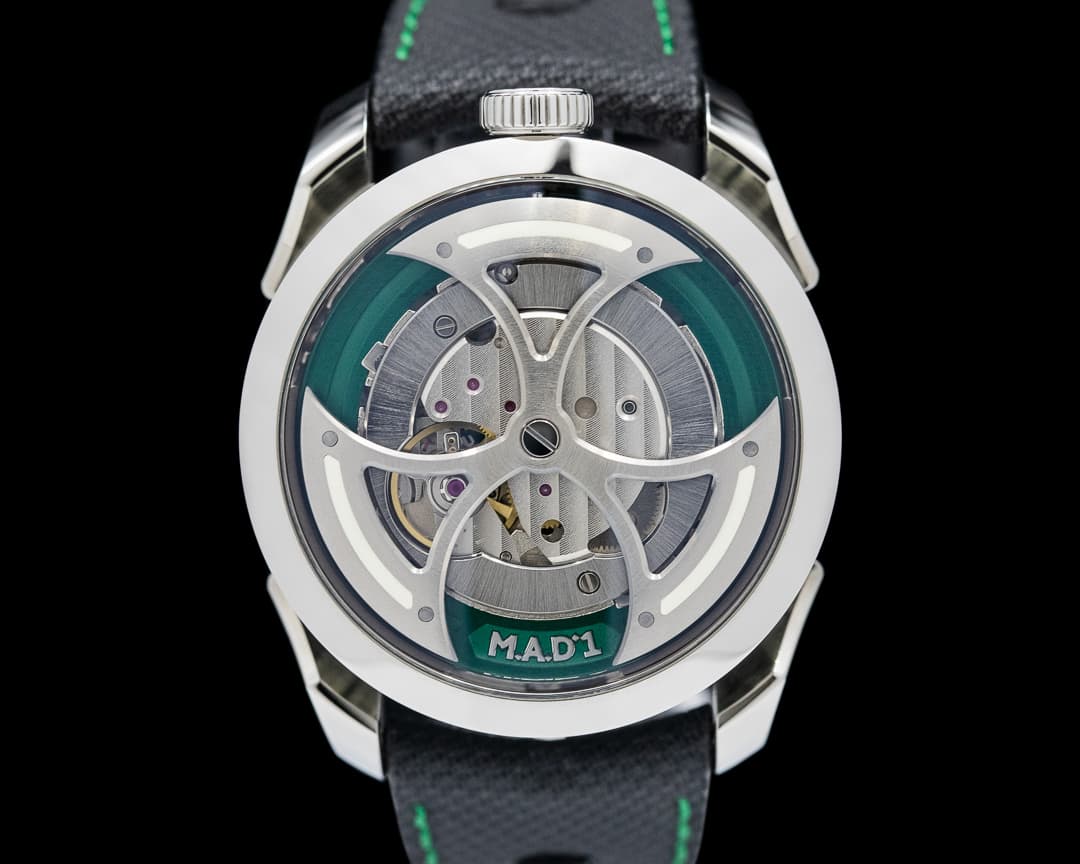MB&F M.A.D 1 SS Green Dial