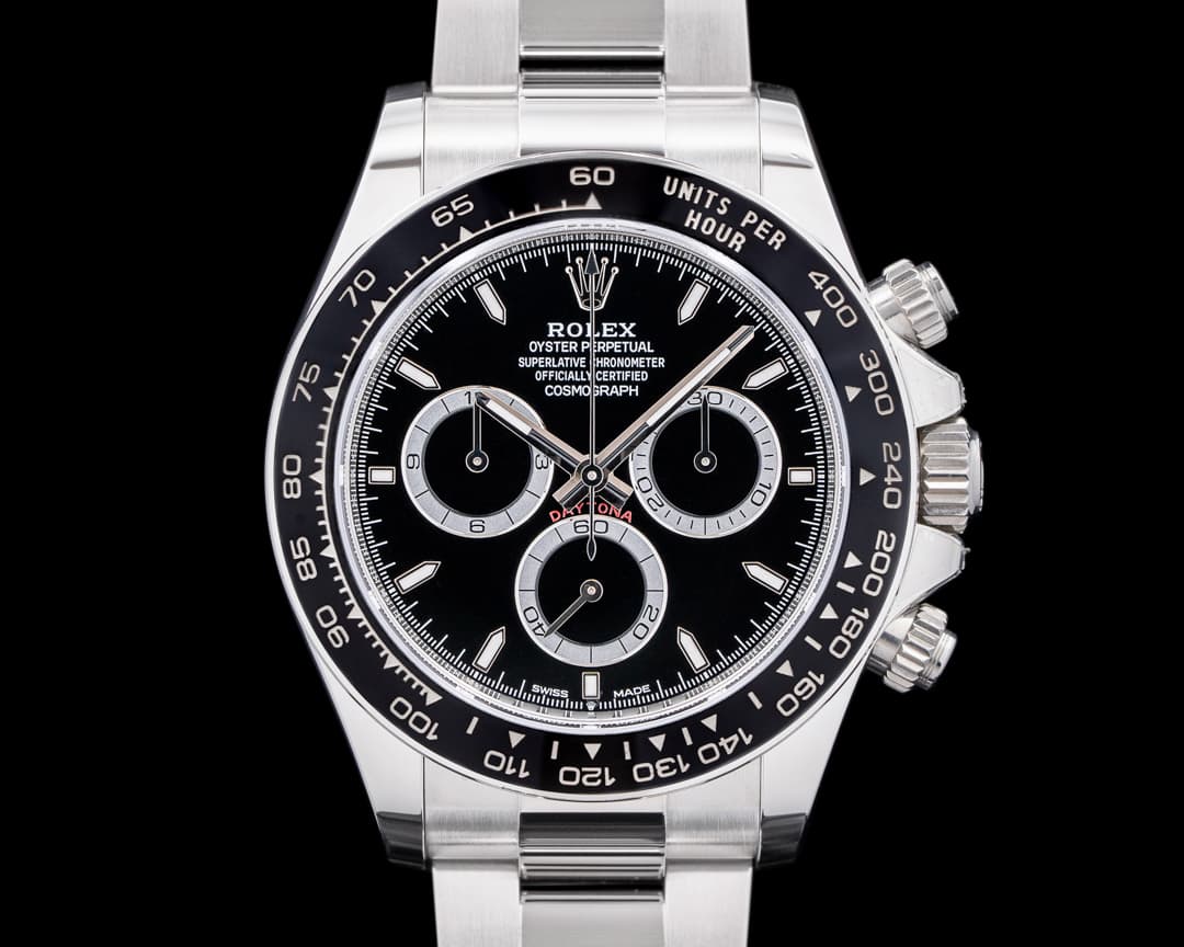 Rolex 126500 Daytona SS Black Dial 2025