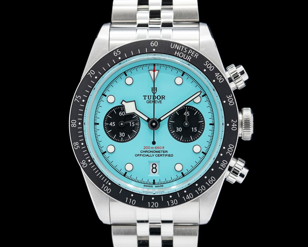 Tudor Black Bay Chronograph SS Turquoise Blue Dial 2025