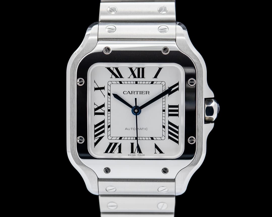 Cartier Santos Medium Automatic SS Silver Dial 2025