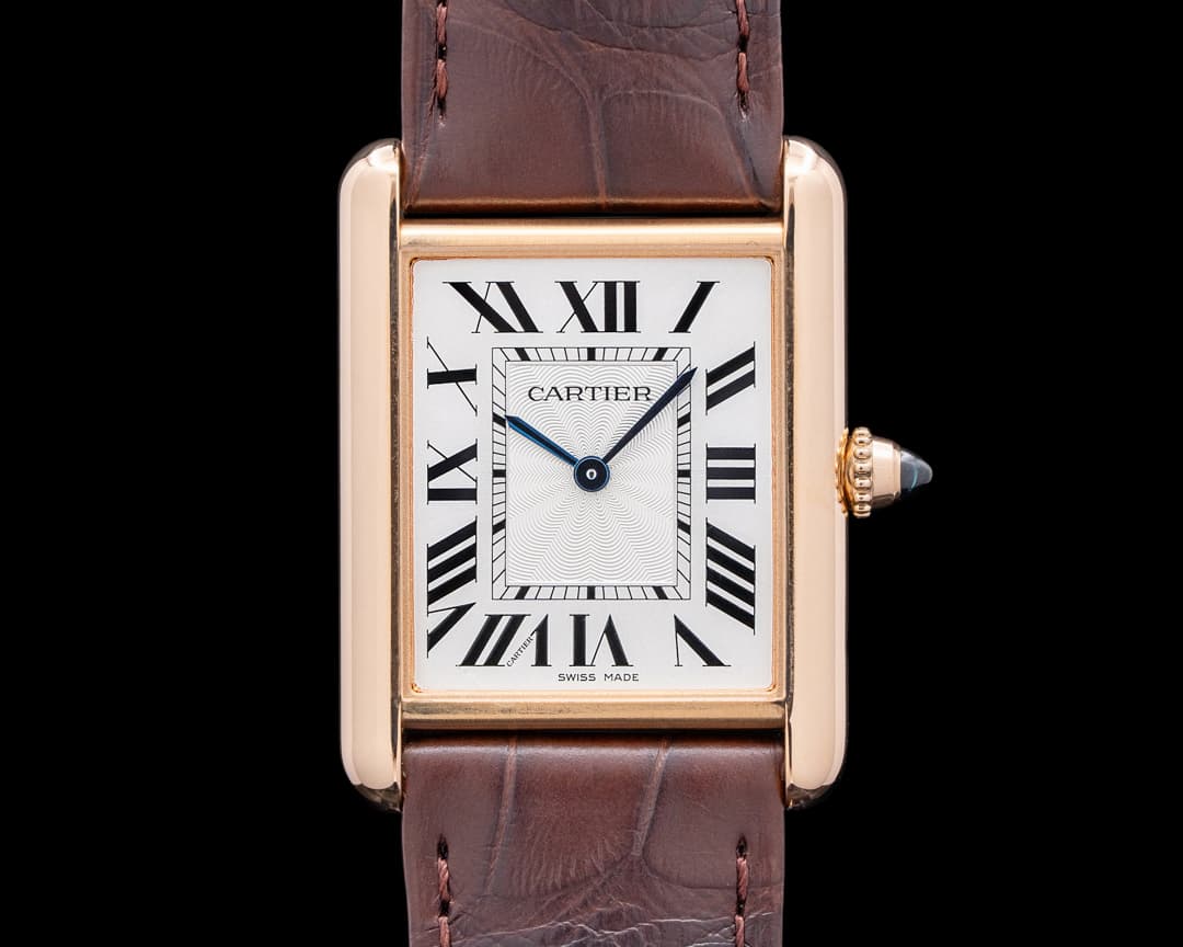 Cartier Tank Louis Cartier 100th Anniversary 18K Rose Gold Silver Dial 2025