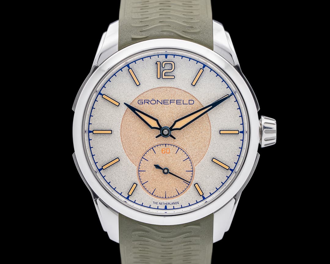 Gronefeld 1969 Delta Works Olive SS Two-Tone Dial
