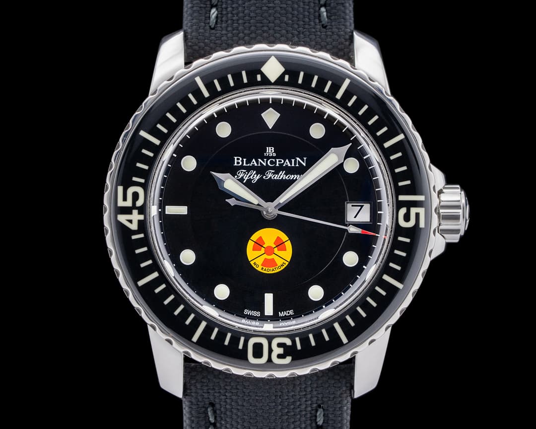 Blancpain Fifty Fathoms "No Radiations" SS Black Dial LIMITED