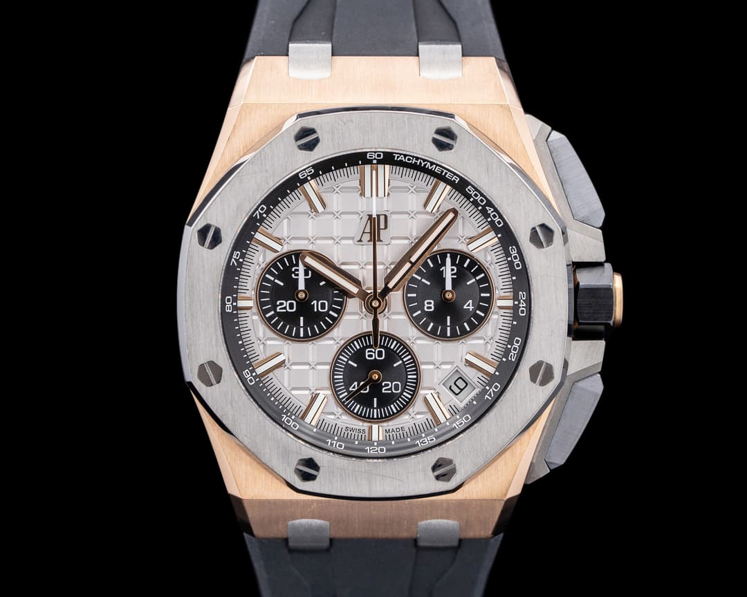 Audemars Piguet 26420OI Royal Oak Offshore Chronograph 18K Rose Gold / Titanium