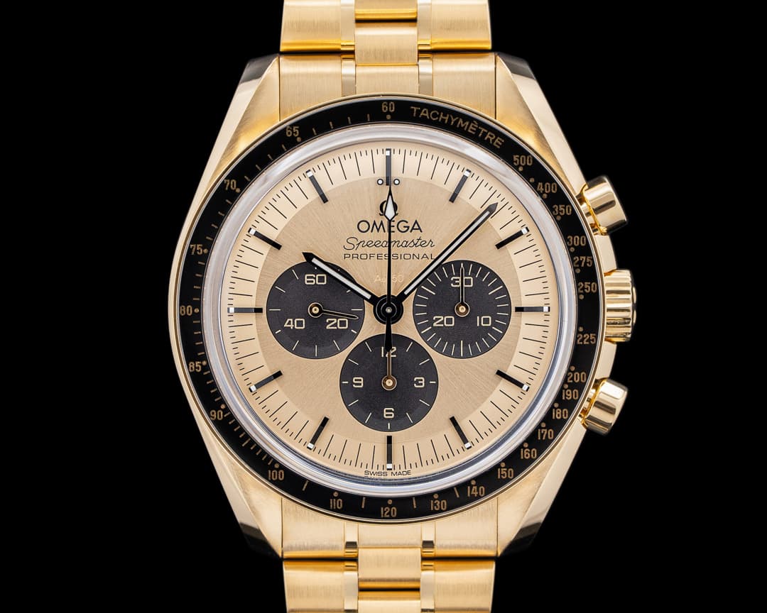 Omega Speedmaster Moonwatch Professional 18K Moonshine Gold