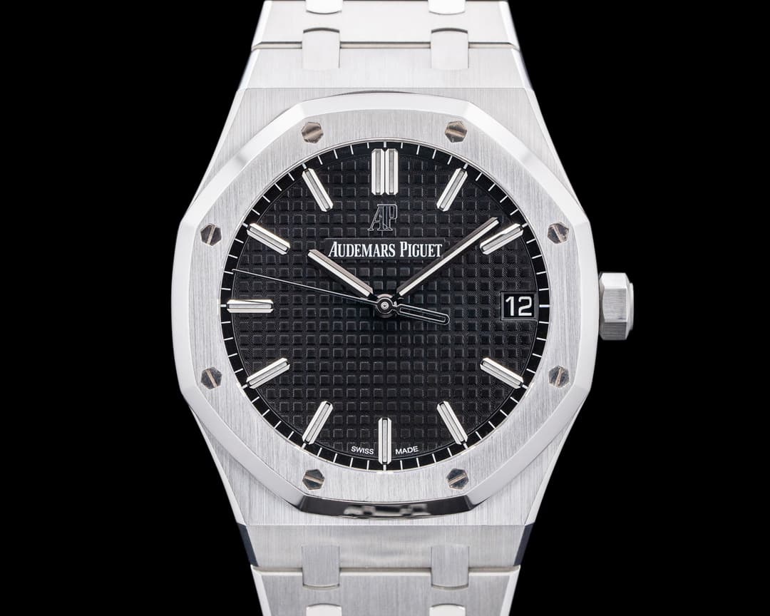 Audemars Piguet 15500ST Royal Oak SS Black Dial