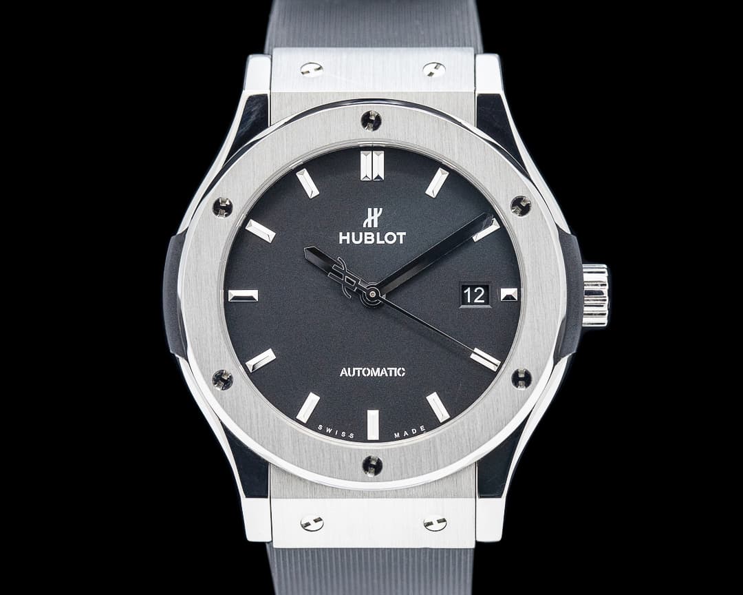 Hublot Classic Fusion Titanium Black Dial