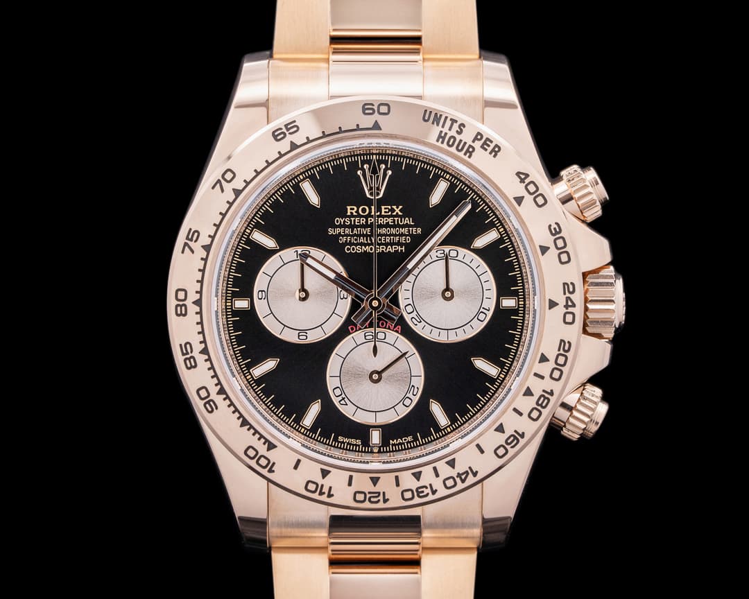 Rolex Daytona 126505 18K Everose Gold / Black Dial 2024 FULL SET