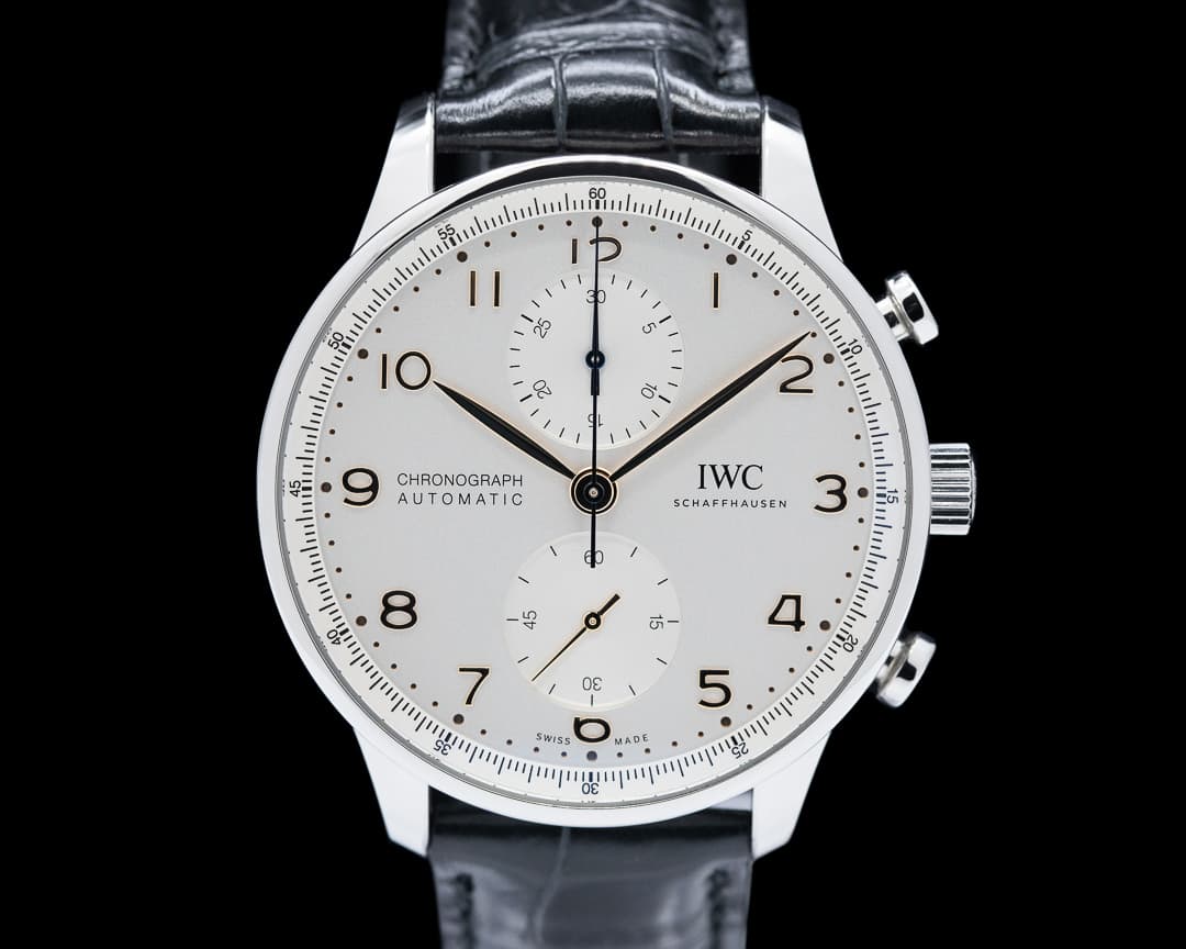 IWC IW371604 Portugieser Chronograph SS Silver Dial