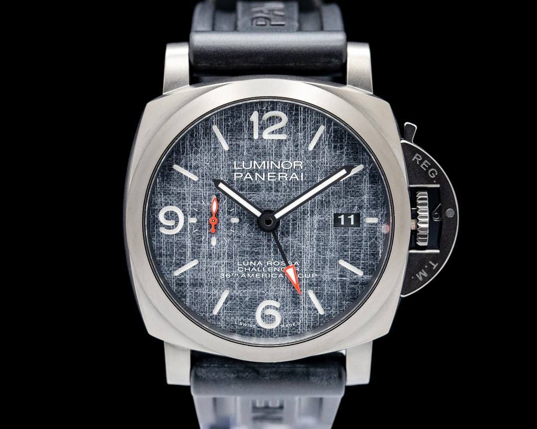 Panerai PAM01036 Luminor Luna Rossa GMT DLC Titanium Gray Dial