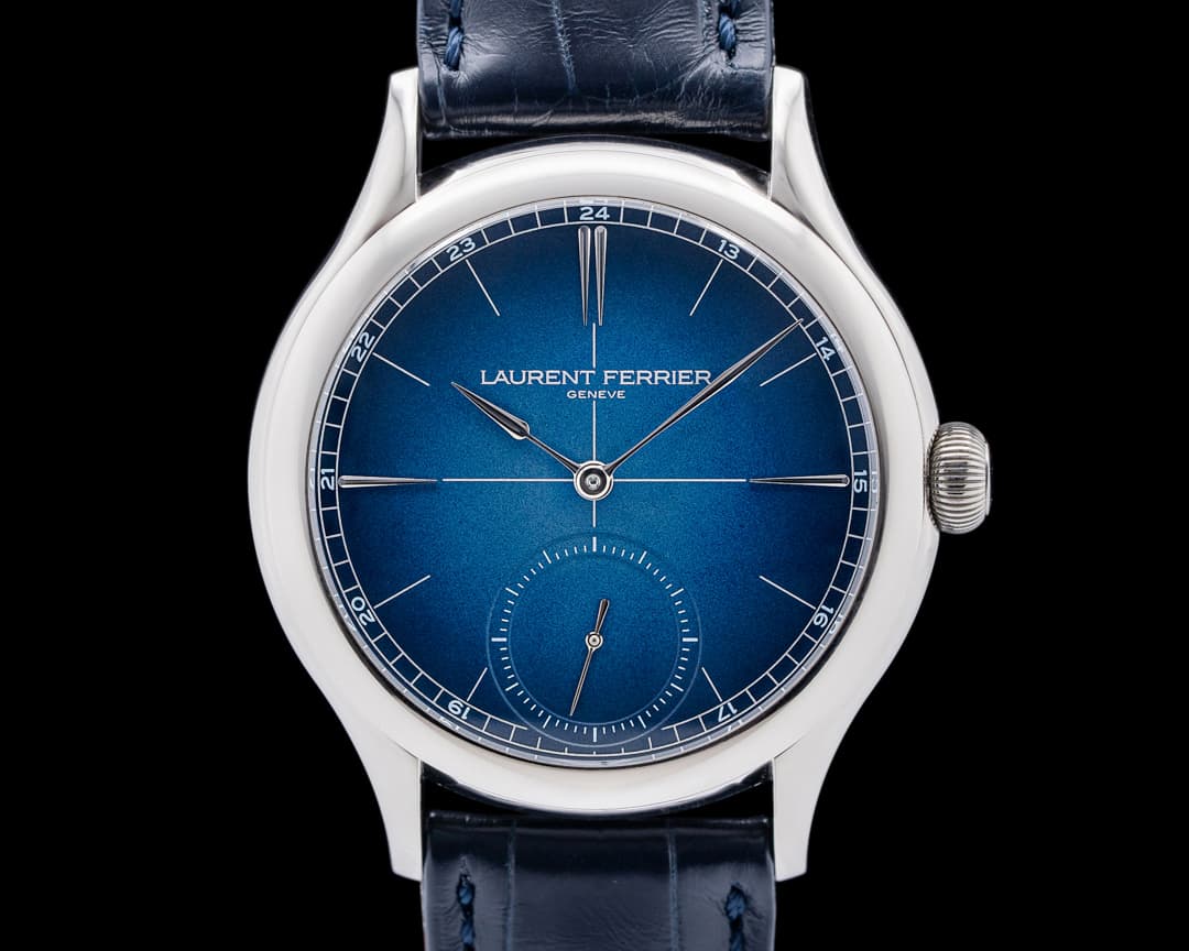 Laurent Ferrier LCF036 Classic Origin Titanium Gradient Blue Opaline Dial 2024