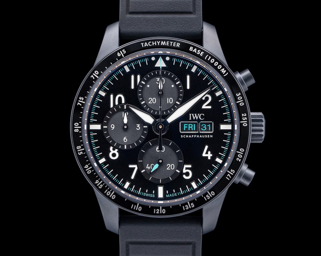 IWC Mercedes AMG Performance Chronograph Ceratanium Black Dial UNWORN