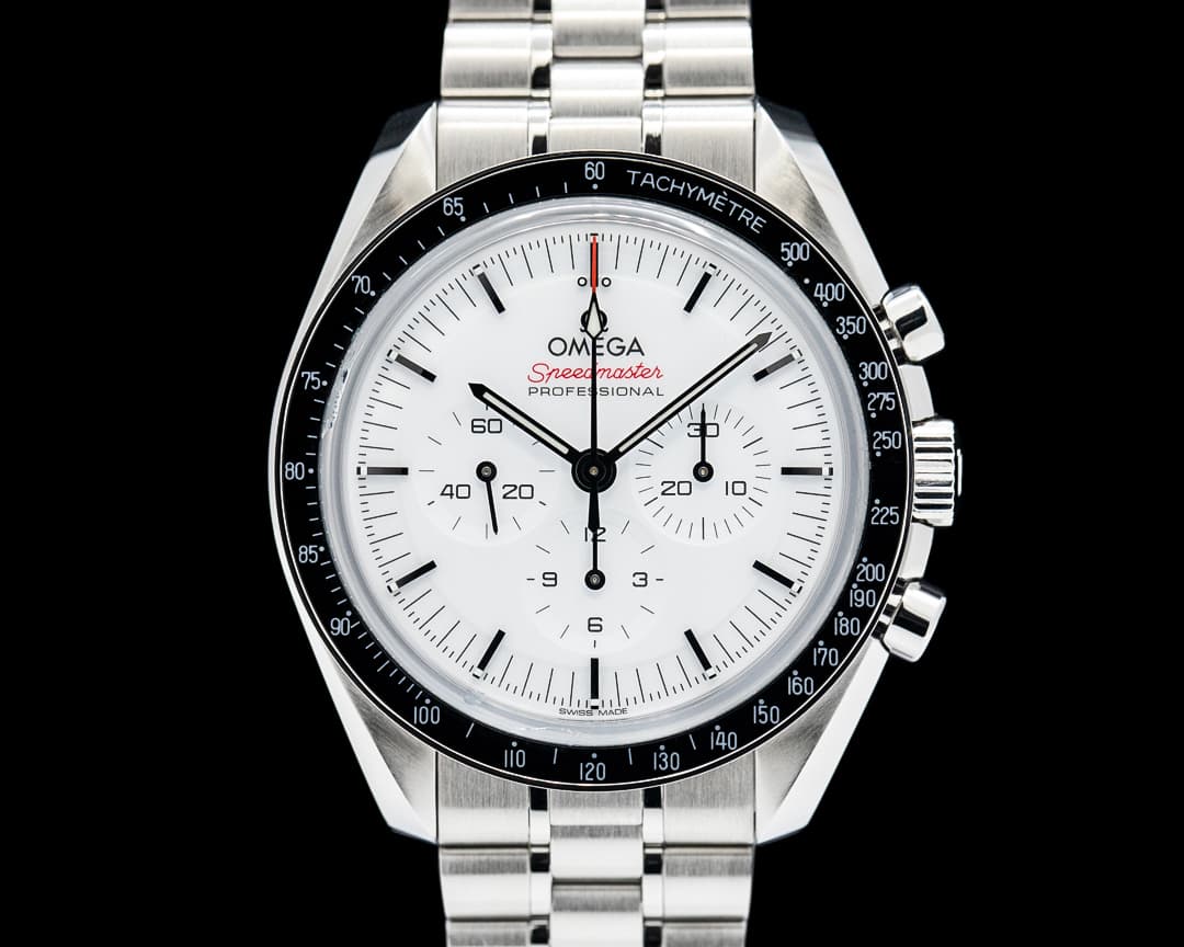 Omega Speedmaster Moonwatch Professional SS White Dial