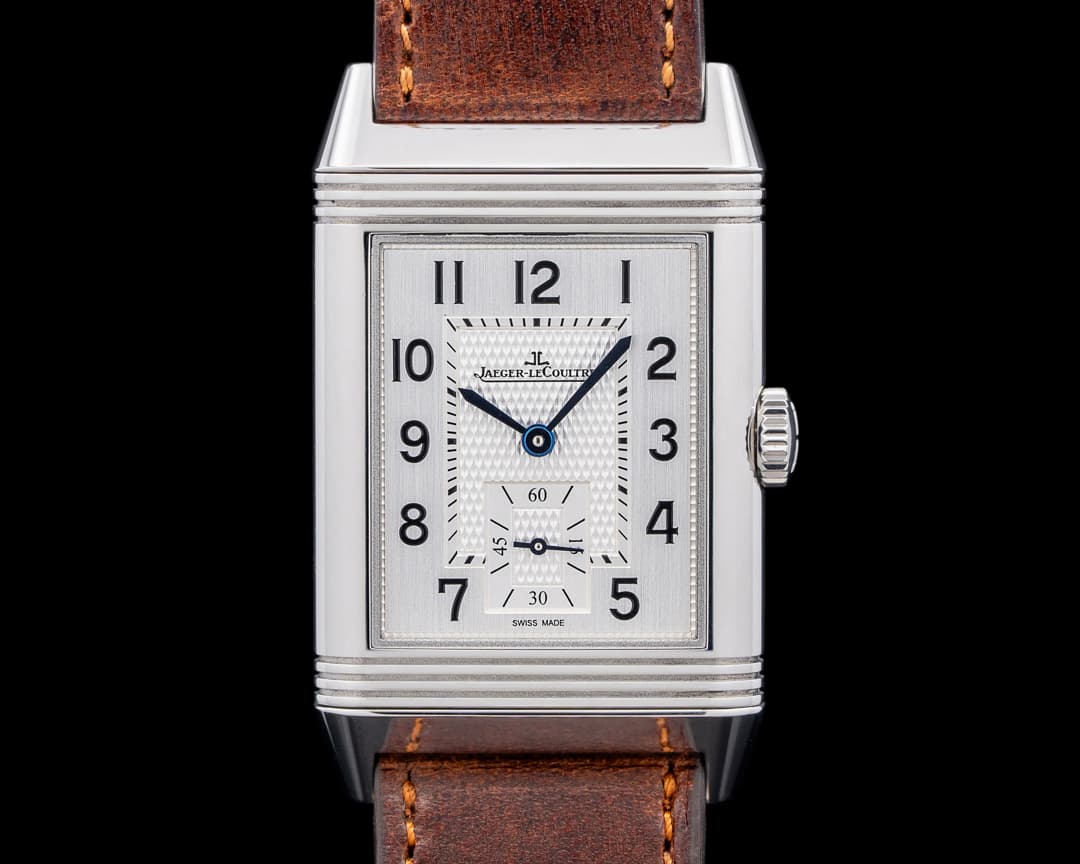 Jaeger LeCoultre Q3858522 Reverso Classic Large Small Seconds SS Silver Dial