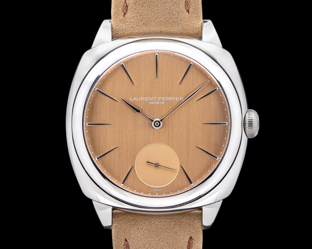 Laurent Ferrier LCF013 Square Micro-Rotor Autumn SS Brown Autumn Dial