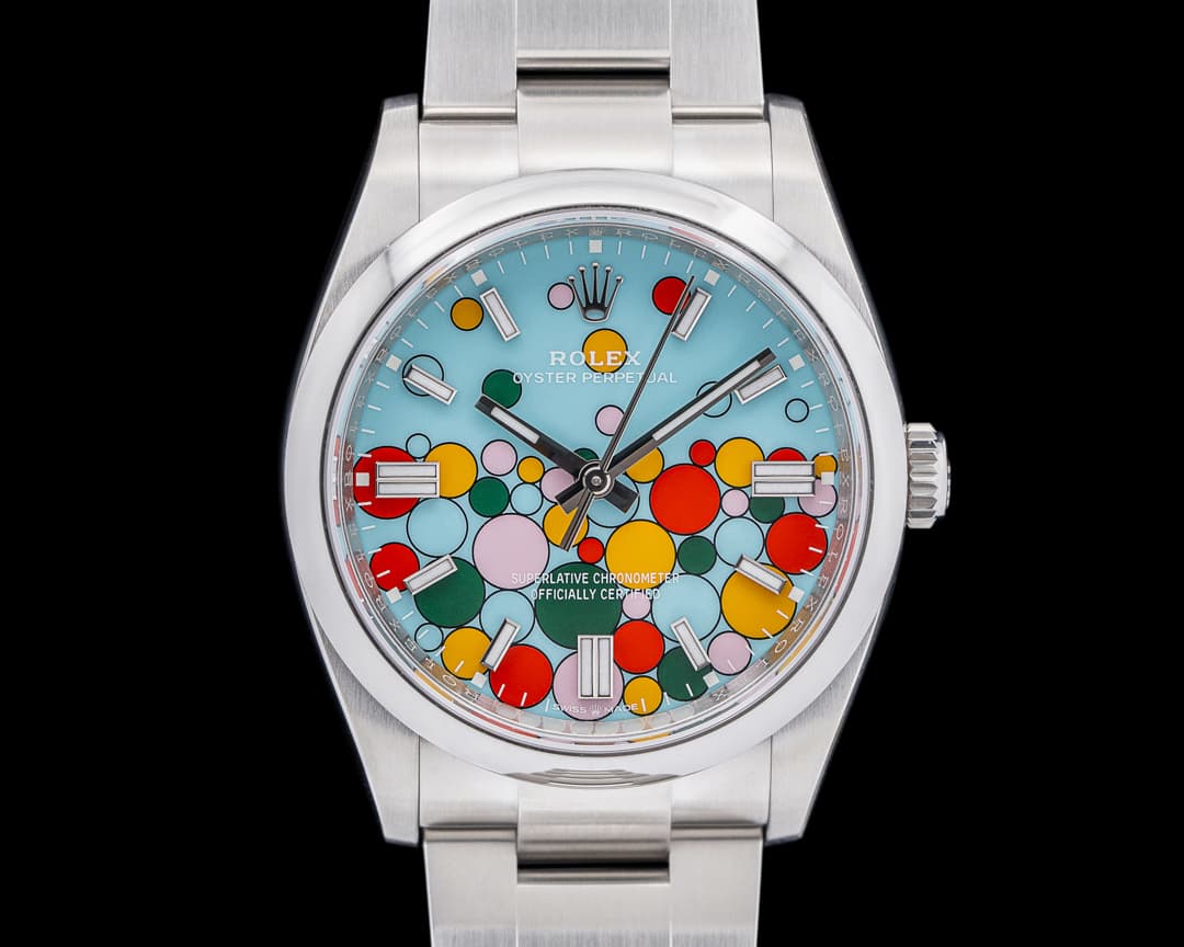 Rolex 126000 Oyster Perpetual 36 SS Celebration Dial 2024 UNWORN FULL SET