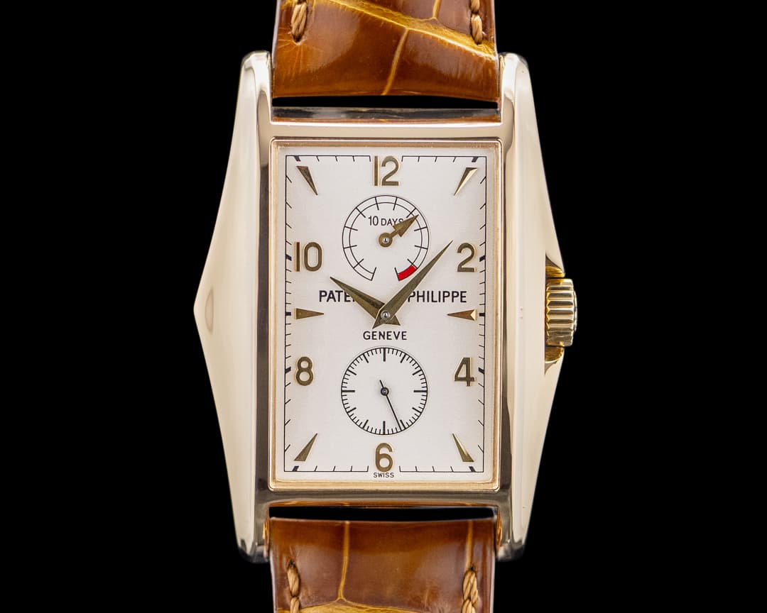 Patek Philippe 5100J 10 Day Power Reserve 18K Yellow Gold Cream Dial