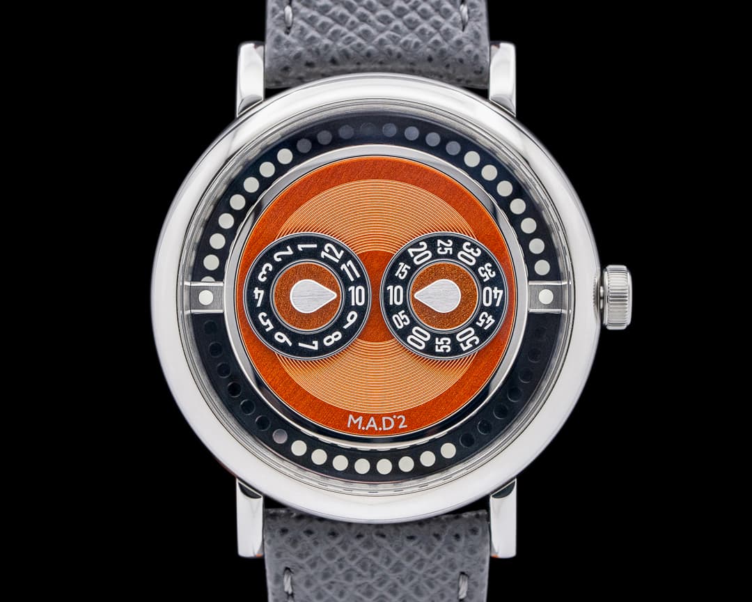 MB&F M.A.D.2 SS Orange Dial
