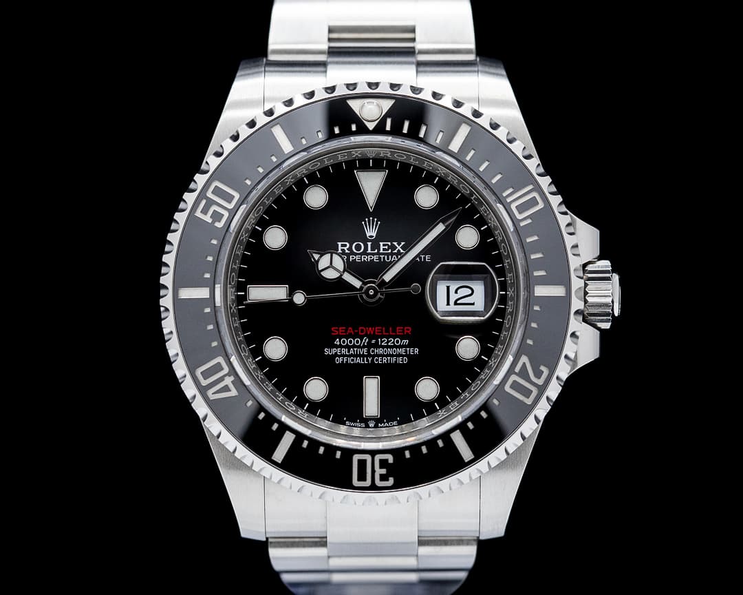 Rolex 126660 Sea-Dweller Deepsea "50th Anniversary" SS Black Dial FULL SET