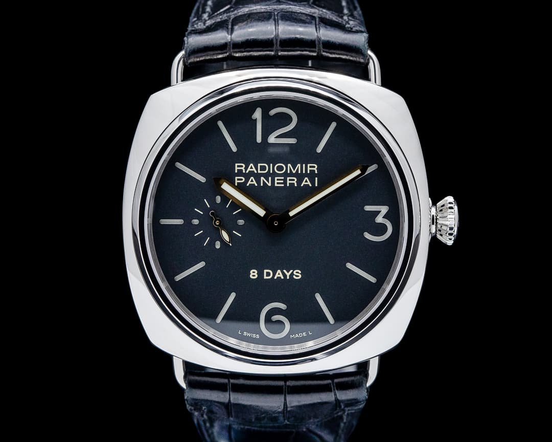 Panerai Radiomir 8 Days SS Black Dial
